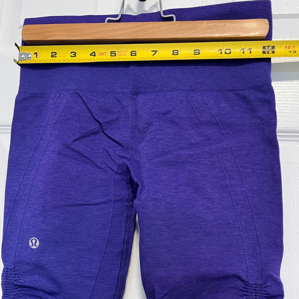 EUC Lululemon In The Flow II Crop 4 - Picture 3 of 5